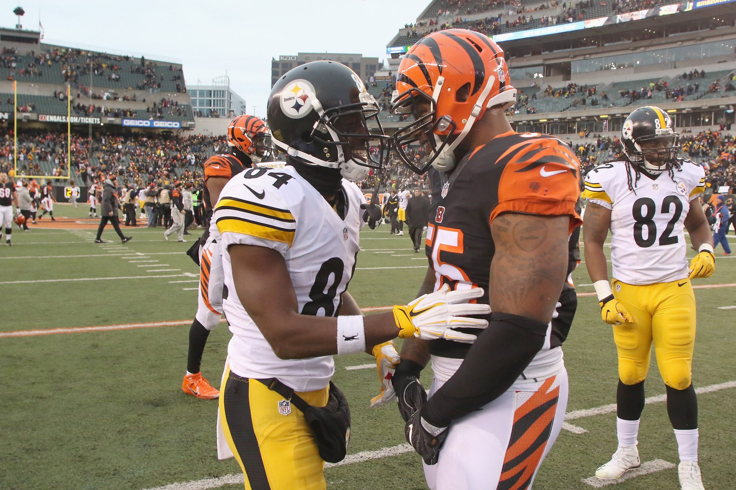 Former Bengals LB Vontaze Burfict Admits to Playing Dirty Against the Pittsburgh Steelers