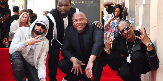 Dr. Dre Receives Star On Hollywood Walk of Fame