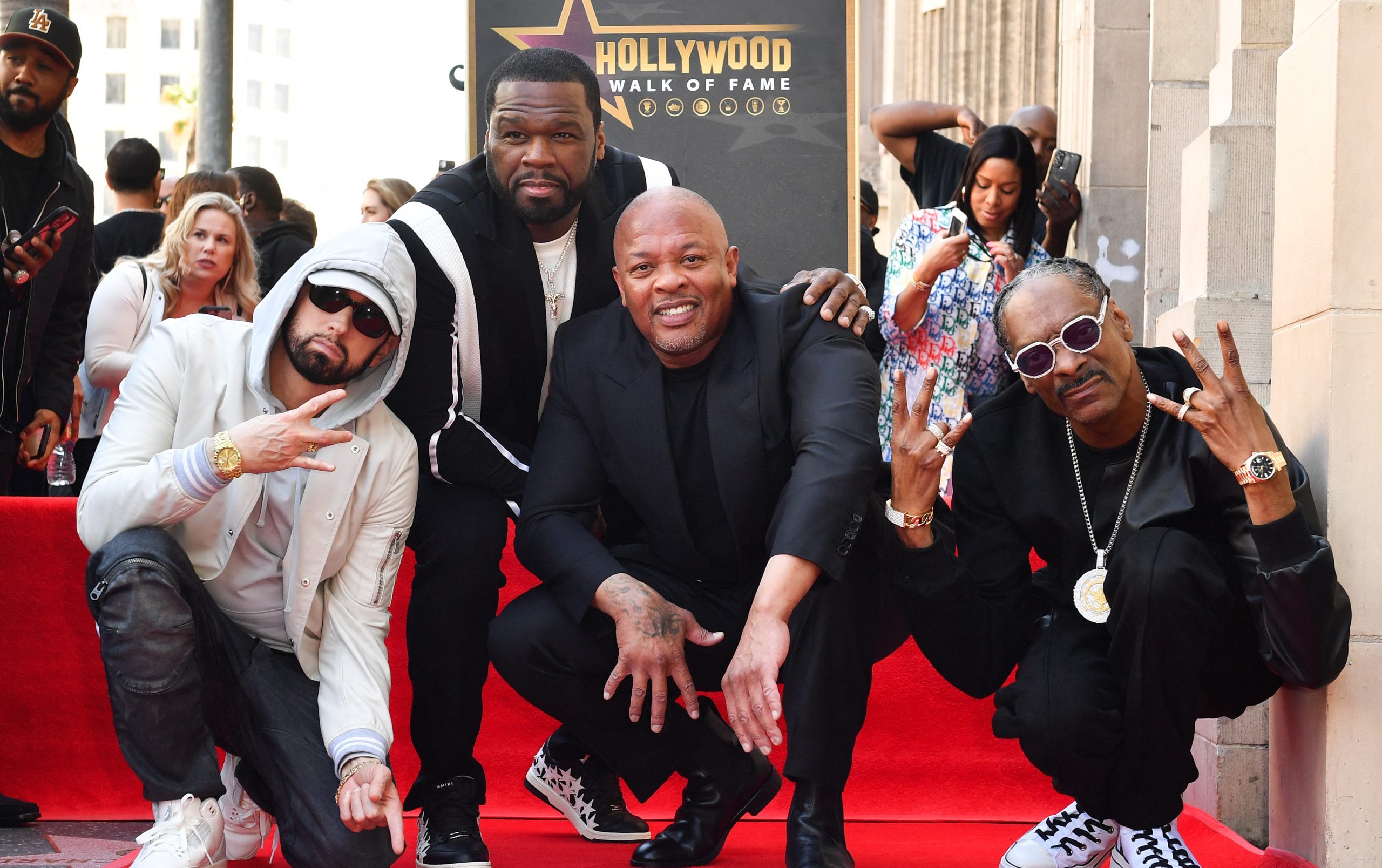 Dr. Dre Receives Star On Hollywood Walk of Fame