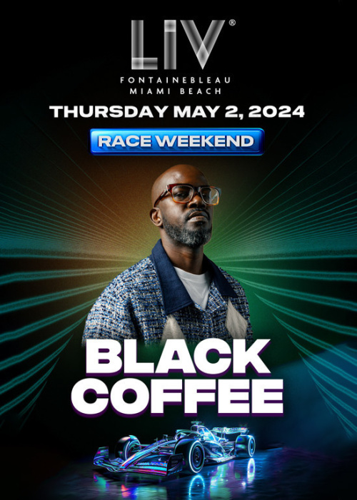 Black Coffee at LIV Miami