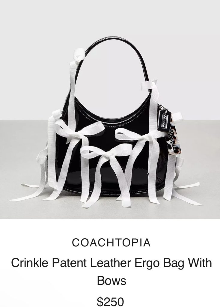 Coachtopia Crinkle Bag