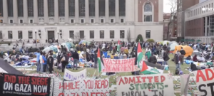 Columbia University Goes Hybrid Amid Campus Protests