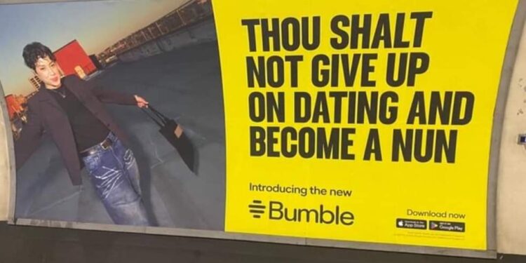 Social Media Reacts To Bumble Apologizing For Its Ad Campaign That Shamed Individuals For Choosing Celibacy