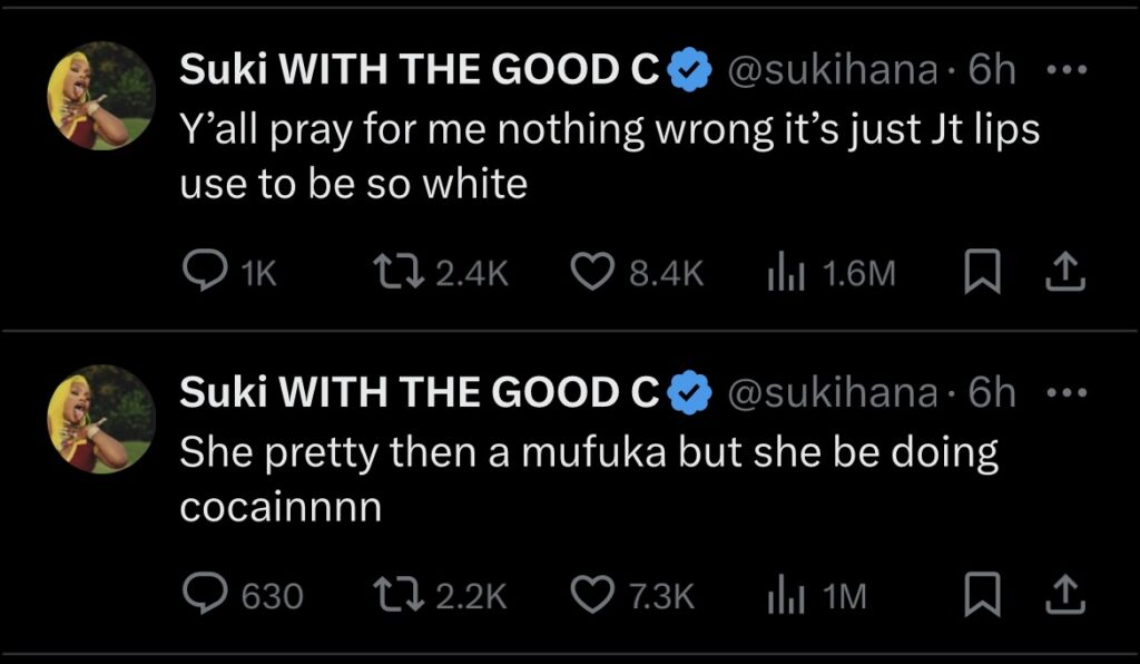 Sukihana tweets - Baller Alert Sukihana tweets