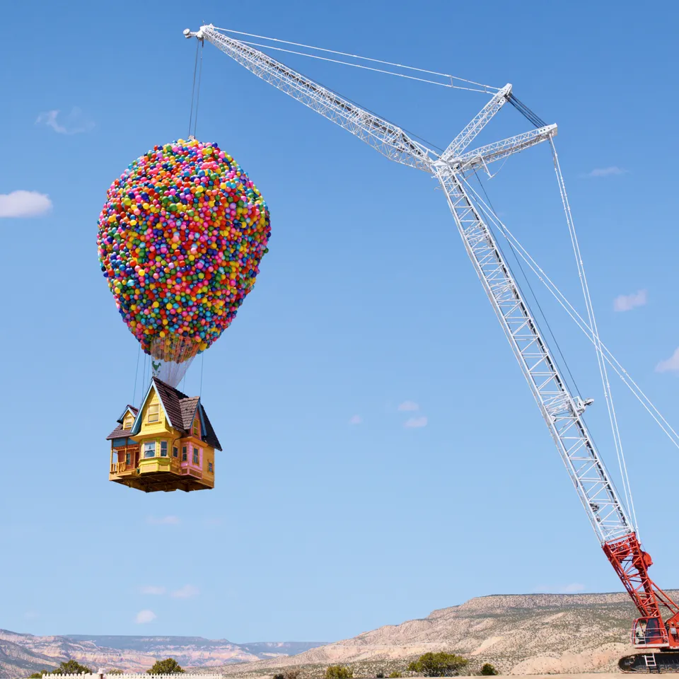 The Up house. Photographed by Ryan Lowry