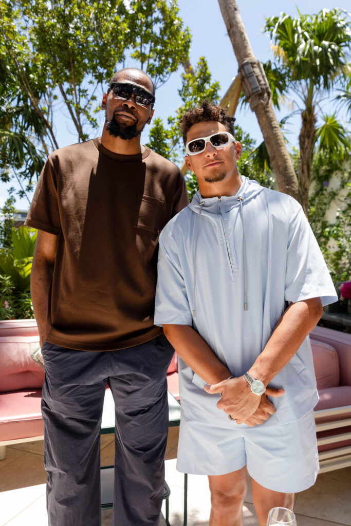 Kevin Durant and Patrick Mahomes