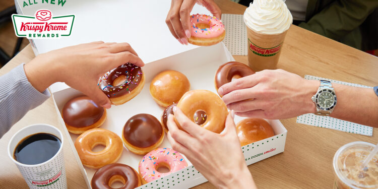 Krispy Kreme's Celebrating Its New Rewards Program With Two Weeks of Free Donuts and Daily Treats
