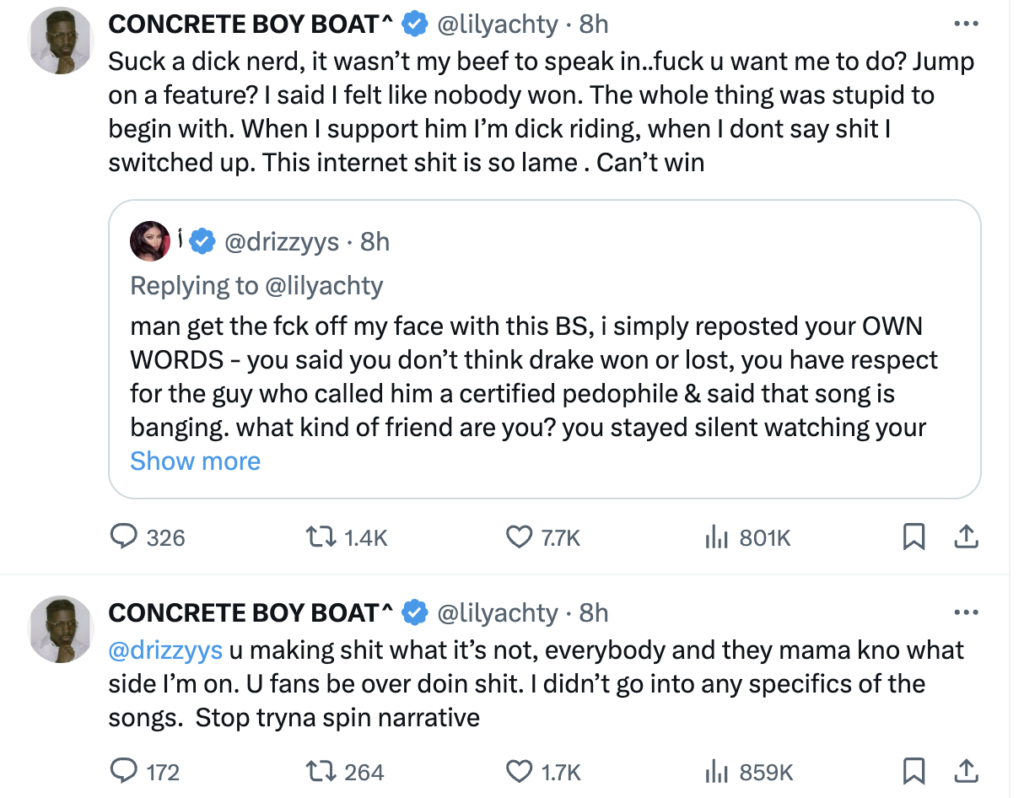 lil yachty tweets