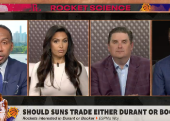 Stephen A. Smith Reports that the Phoenix Suns Are Ready to Part Ways with Kevin Durant