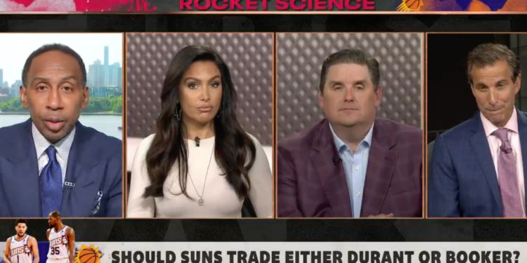 Stephen A. Smith Reports that the Phoenix Suns Are Ready to Part Ways with Kevin Durant