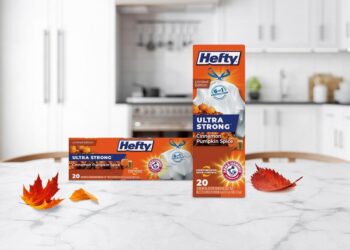 Hefty Brings Back Pumpkin Spice Garbage Bags, Because America