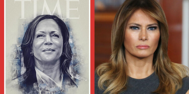 Kamala Harris melania trump