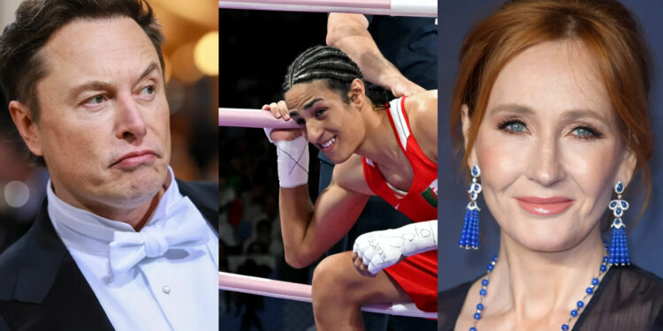 elon musk sued - Baller Alert J.K. Rowling and Elon Musk Named in Cyber Harassment Complaint by Algerian Olympic Boxer Imane Khelif