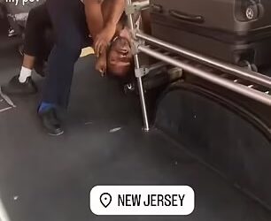 Bus Driver in Newark, NJ Caught on Camera Attacking Passenger Who Allegedly Spit on Him