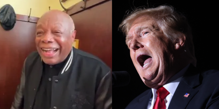 Willie Brown and Trump - Baller Alert Willie Brown Shuts Down Trump’s Helicopter "Near-Death" Story as Pure Fiction