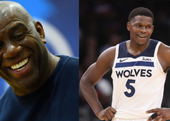 Magic Johnson Claps Back at Anthony Edwards Over Controversial Comments on NBA Legends