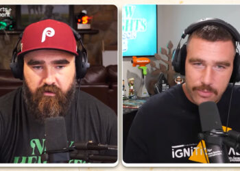 That's Baller: Travis & Jason Kelce Reportedly Ink $100 Million Deal With Amazon's Wondery Platform