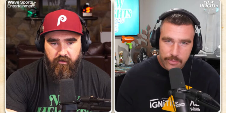 That's Baller: Travis & Jason Kelce Reportedly Ink $100 Million Deal With Amazon's Wondery Platform