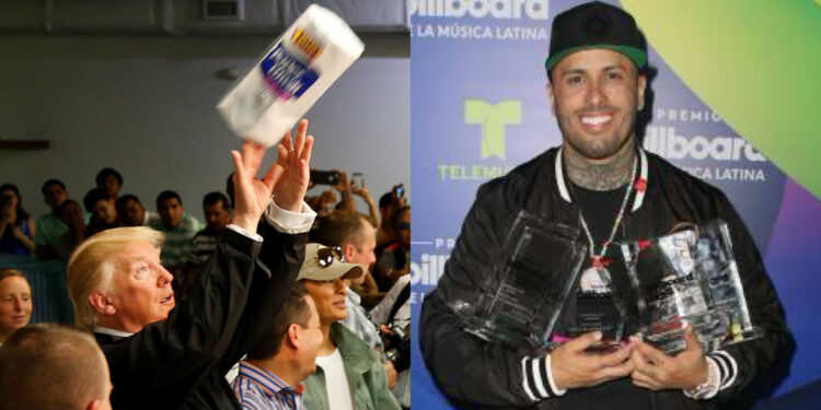 donald trump nicky jam
