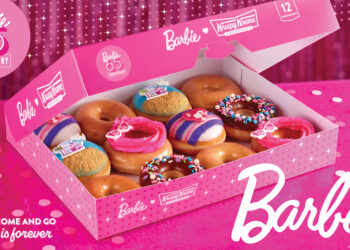 Barbie and Krispy Kreme Release Limited-Edition Doughnuts for 65th Anniversary