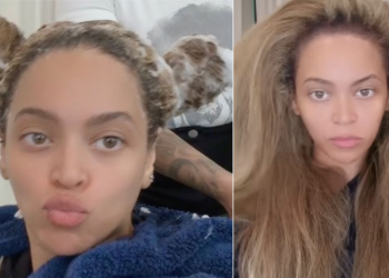 Beyoncé Shows Off Natural Inches in New Cécred Sunday Wash Day Routine