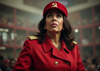 Elon Musk Stirs Controversy with AI-Generated Image of Kamala Harris as a Communist Dictator