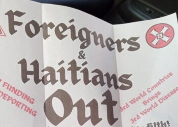KKK Distributes Anti-Haitian Flyers in Springfield, Sparking Outrage Across Social Media