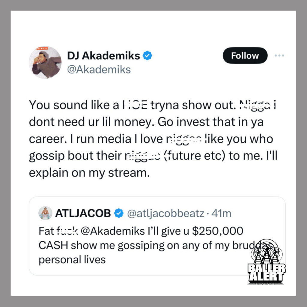 ATL Jacob vs Akademiks - Baller Alert ATL Jacob vs Akademiks