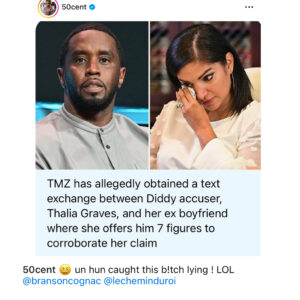 50 cent reaction diddy Thalia Graves - Baller Alert 50 cent reaction diddy Thalia Graves