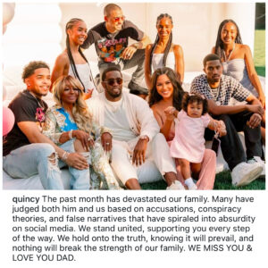 Diddy’s children gives statement