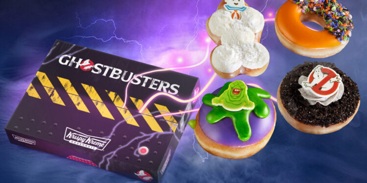 Krispy Kreme Celebrates 'Ghostbusters' 40th Anniversary with New Spooky Doughnuts