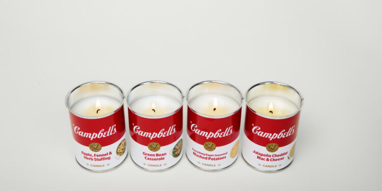 Campbell’s Launches Thanksgiving-Inspired Candles in Scents Like Green Bean Casserole and Jalapeño Cheddar Mac & Cheese