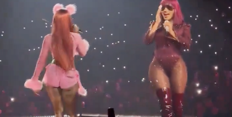 Sexyy Red Surprises Nicki Minaj Fans During Closing Night of the "Pink Friday 2" Tour [Video]