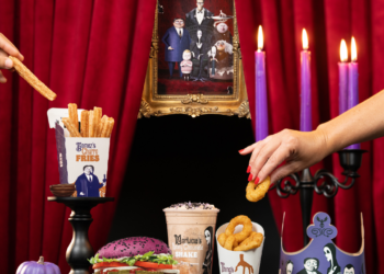 Burger King's Launches New Spooky Lineup Menu Inspired By 'The Addams Family'