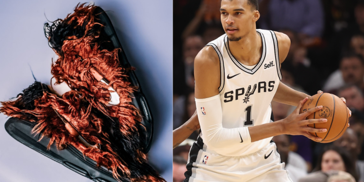 "Wookie of the Year" Star Wars-Inspired Nikes - Baller Alert Ballerific Sneakers: Spurs' Victor Wembanyama Debuts "Wookie of the Year" Star Wars-Inspired Nikes