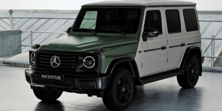 That's Baller: Mercedes-Benz and Moncler Unveil Exclusive G-Wagon Past II Future Edition for 45th Anniversary