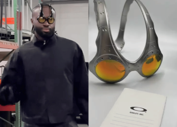 Ballerific Fashion: Jaylen Brown Appears to Rock Oakley's Over-The-Top Sunglasses from Circa 2000 — Though They Are No Easy Find [Video]