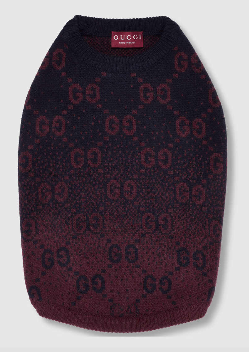 Ballerific Fashion: Gucci's Pet Collection Will Keep Your Pooch Fly This Holiday Season - Here are Three of the Standouts