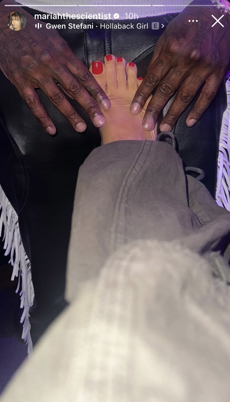 Mariah the Scientist (and Her Toes) Get Special Attention From Boyfriend Young Thug