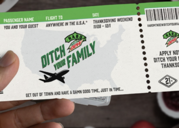 Mountain Dew Wants You to "Ditch Your Family" This Holiday Season—and They'll Help You Make It Happen