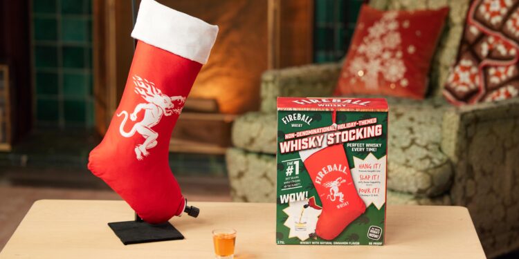 Fireball Introduces the Whisky Stocking: A Holiday Game-Changer