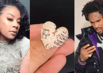 Keyshia Cole Flaunts New "Heartbreak Ring" After Alleged Split from Rapper Hunxho [Video]