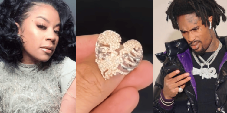 Keyshia Cole Flaunts New "Heartbreak Ring" After Alleged Split from Rapper Hunxho [Video]