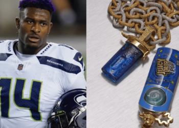 That's Baller: Seattle Seahawks Star DK Metcalf Debuts $200K Juicy Drop Pop Chain
