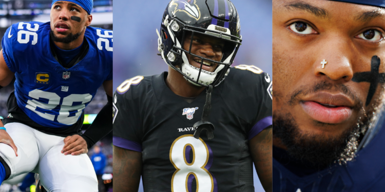 Saquon Barkley, Lamar Jackson, and Derrick Henry Are Making Their Case for NFL MVP