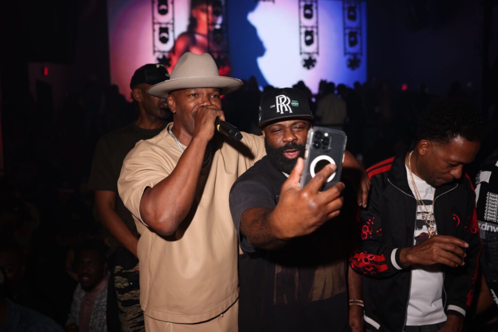 Jamie Foxx at Liv on Sunday