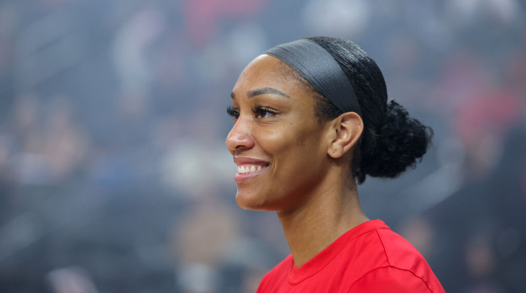 A’ja Wilson’s Pregame Entrance Goes Left, Viral Video Shows Aces Star Colliding With Arena Staffer