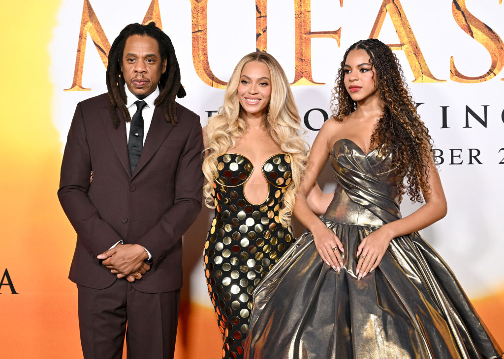 Jay z, Beyonce, Blue Ivy Mufasa Premiere