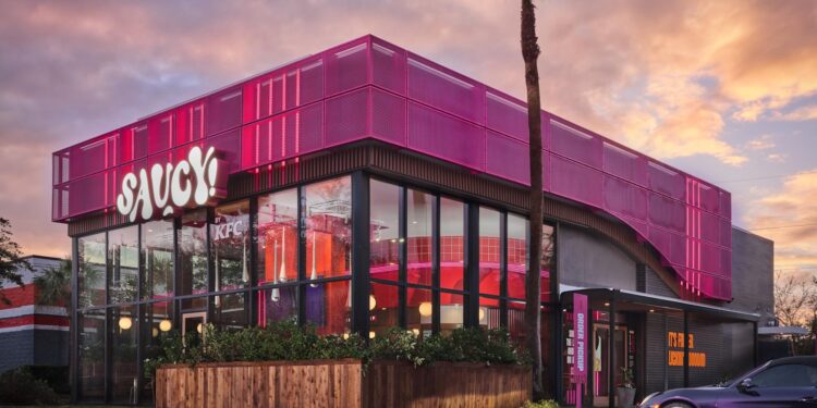 KFC Debuts New “Saucy” Restaurant for Chicken Tenders Lovers