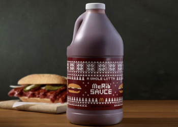 Ballerific Eats: McDonald's Introduces McRib Sauce Jug in Celebration of the Sandwich's Return